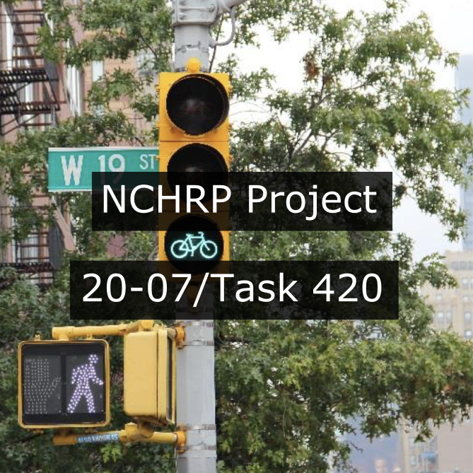 Project Information: NCHRP 20-07 Task 420 - Bicycle Signals